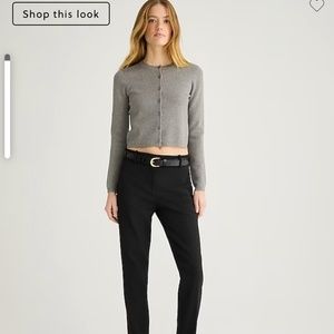 Cameron slim cropped pant in four-season stretch